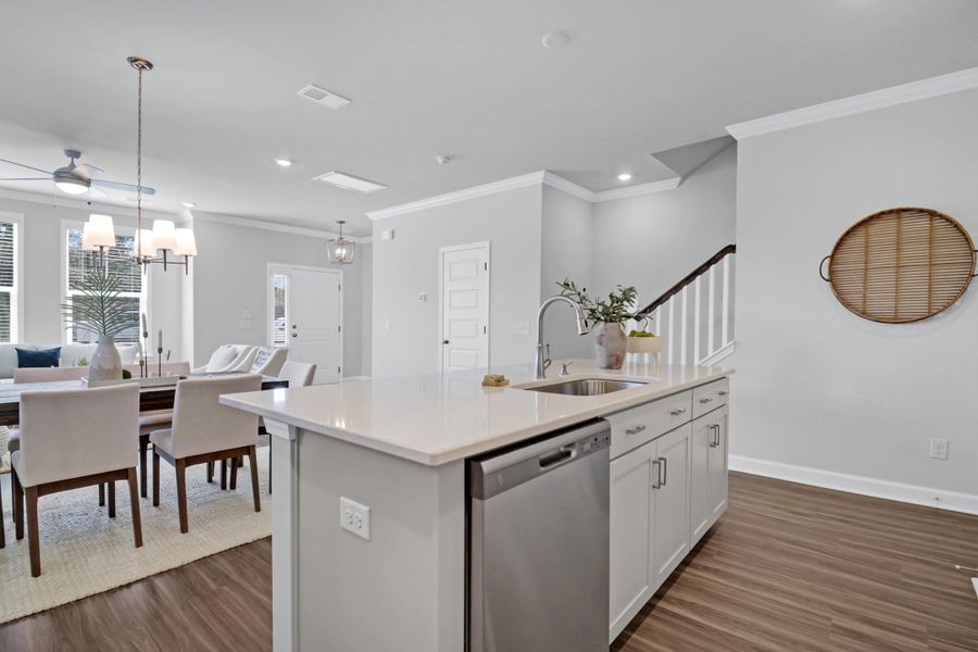 Furnished interior view inside a new home in Six Oaks, Summerville (Image 15).
