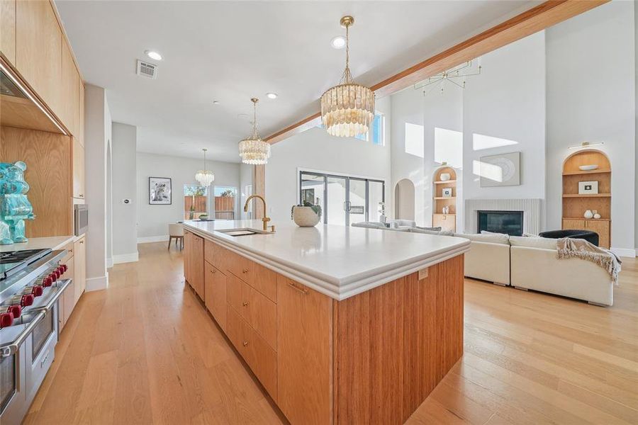 Furnished interior view inside a new home in , Dallas (Image 13). Furnished interior view inside a new home in , Dallas (Image 13).