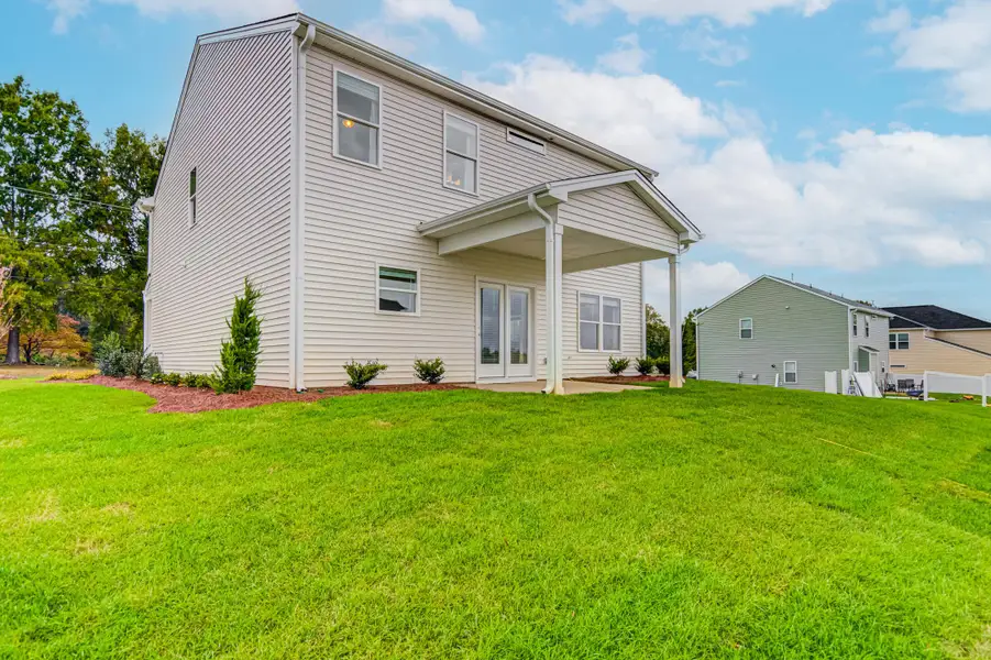 Exterior details and patio area of a home in , Summerville (Image 2).