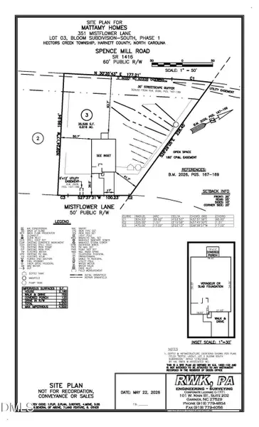 Plot plan Plot plan
