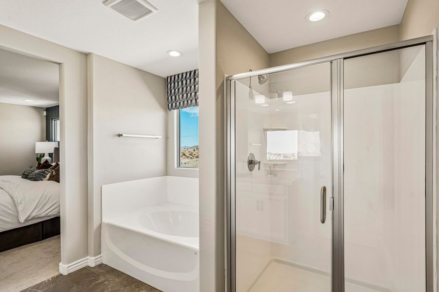 Furnished interior view inside a new home in Estrella, Goodyear (Image 16).