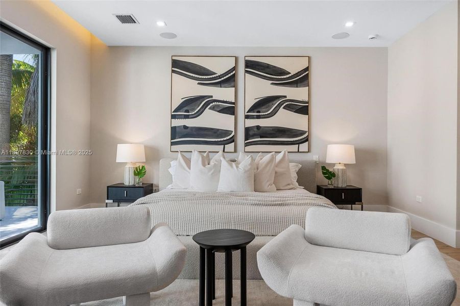 Furnished interior view inside a new home in , Miami (Image 32). Furnished interior view inside a new home in , Miami (Image 32).