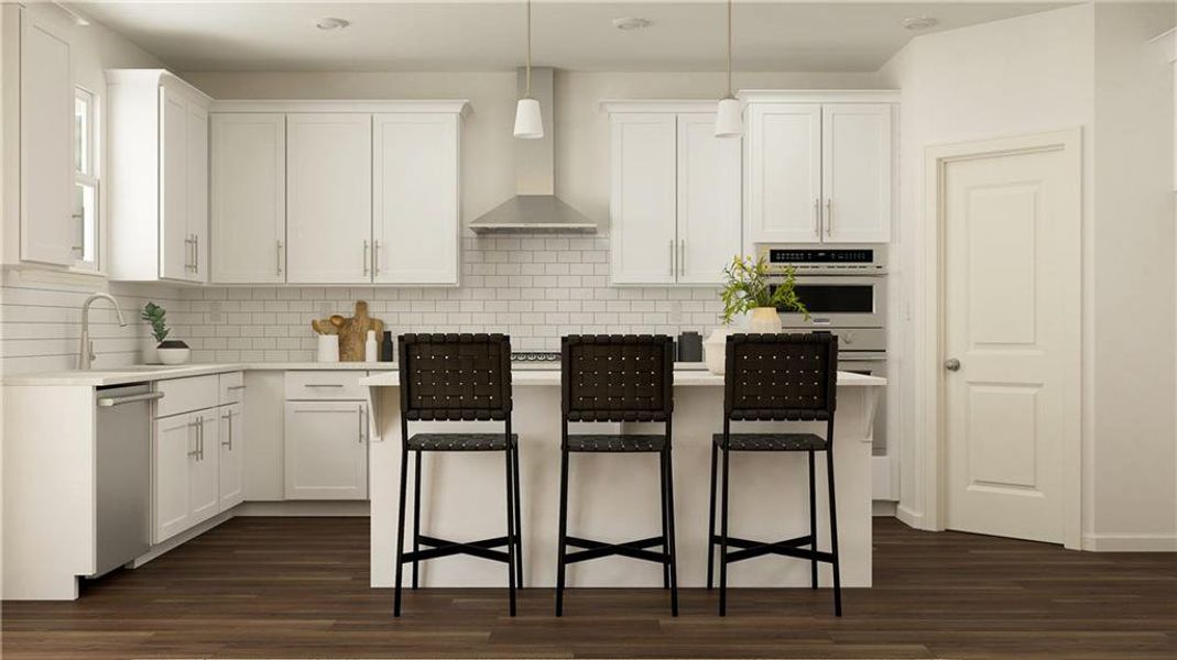 Furnished interior view inside a new home in Deer Valley, Canton (Image 2). Furnished interior view inside a new home in Deer Valley, Canton (Image 2).