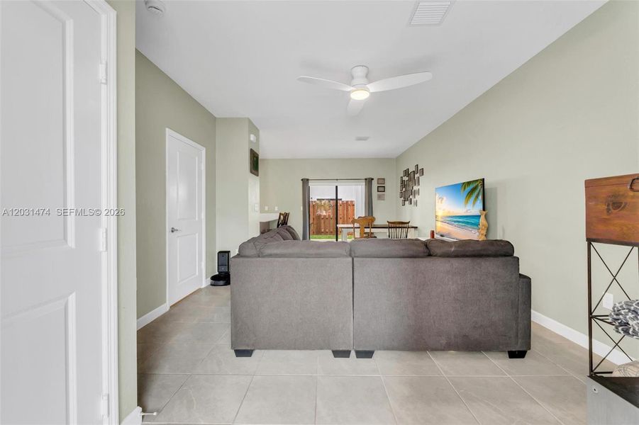 Furnished interior view inside a new home in , Miami (Image 5).