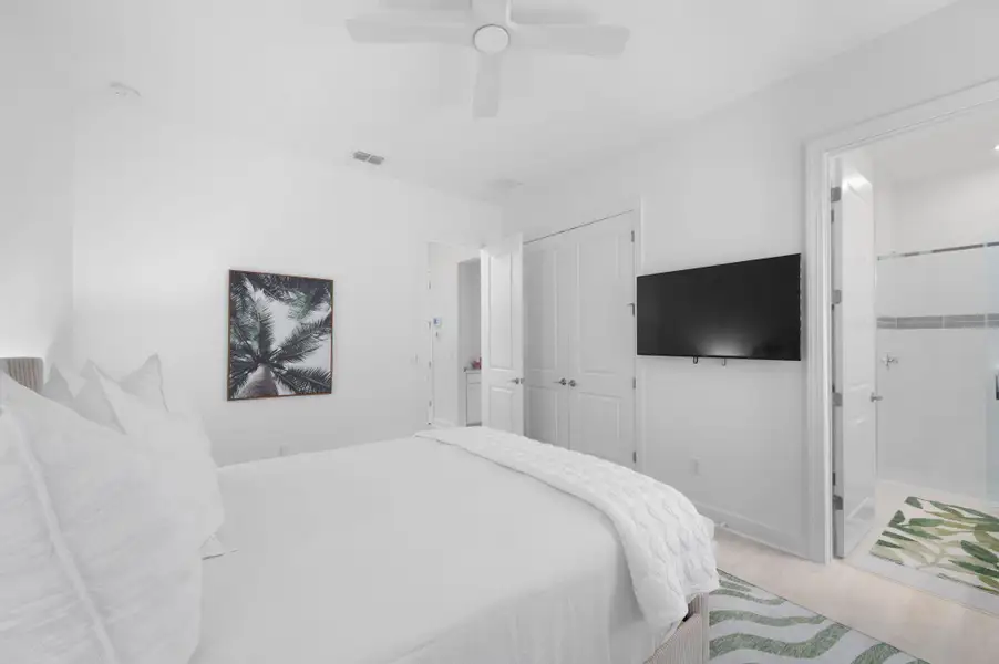 Furnished interior view inside a new home in , Port St. Lucie (Image 9).