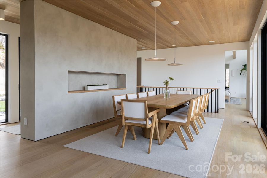 Furnished interior view inside a new home in , Asheville (Image 8).