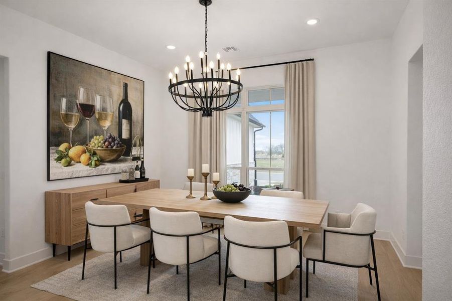 Furnished interior view inside a new home in , Pottsboro (Image 3).