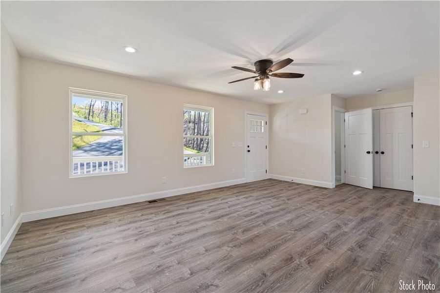 Spacious, unfurnished interior of a new home in , Dahlonega (Image 21). Spacious, unfurnished interior of a new home in , Dahlonega (Image 21).