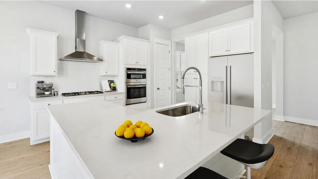 Furnished interior view inside a new home in Carnes Crossroads: Arbor Collection, Summerville (Image 10). Furnished interior view inside a new home in Carnes Crossroads: Arbor Collection, Summerville (Image 10).