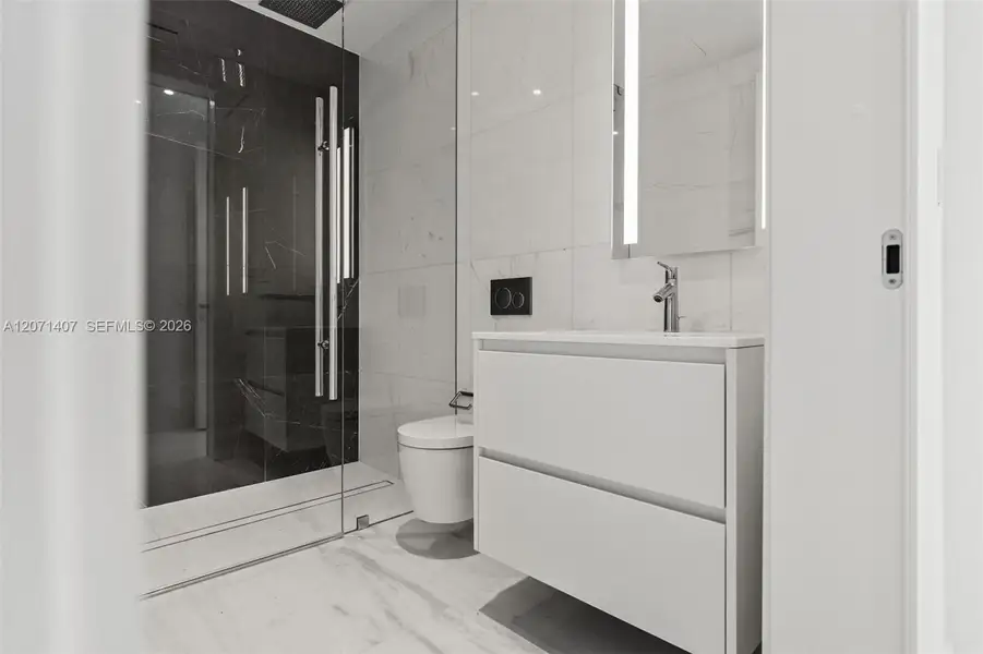 Furnished interior view inside a new home in , Miami (Image 9). Furnished interior view inside a new home in , Miami (Image 9).