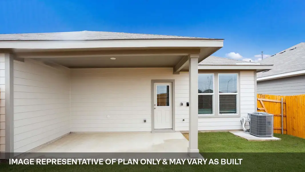 Exterior details and patio area of a home in Wayside, Uhland (Image 4). Exterior details and patio area of a home in Wayside, Uhland (Image 4).