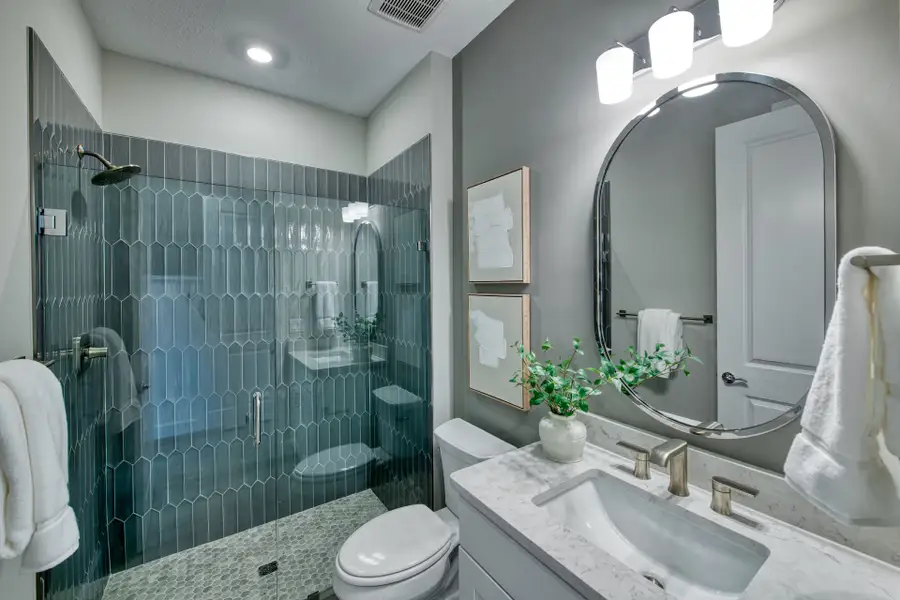 Furnished interior view inside a new home in Costa Pointe, Vero Beach (Image 4).