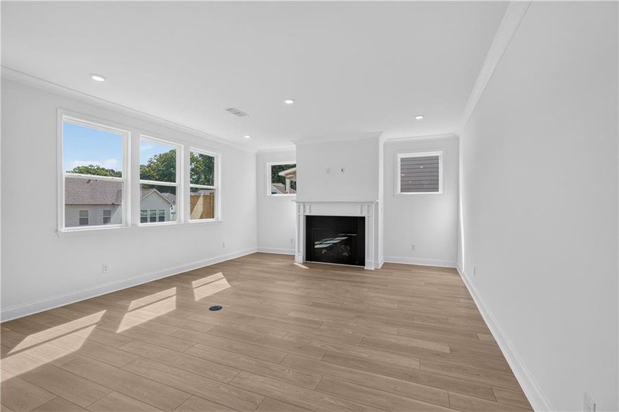 Spacious, unfurnished interior of a new home in Bailey Fence, Dacula (Image 29). Spacious, unfurnished interior of a new home in Bailey Fence, Dacula (Image 29).