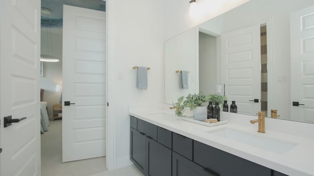 Furnished interior view inside a new home in Piedmont, San Antonio (Image 8).