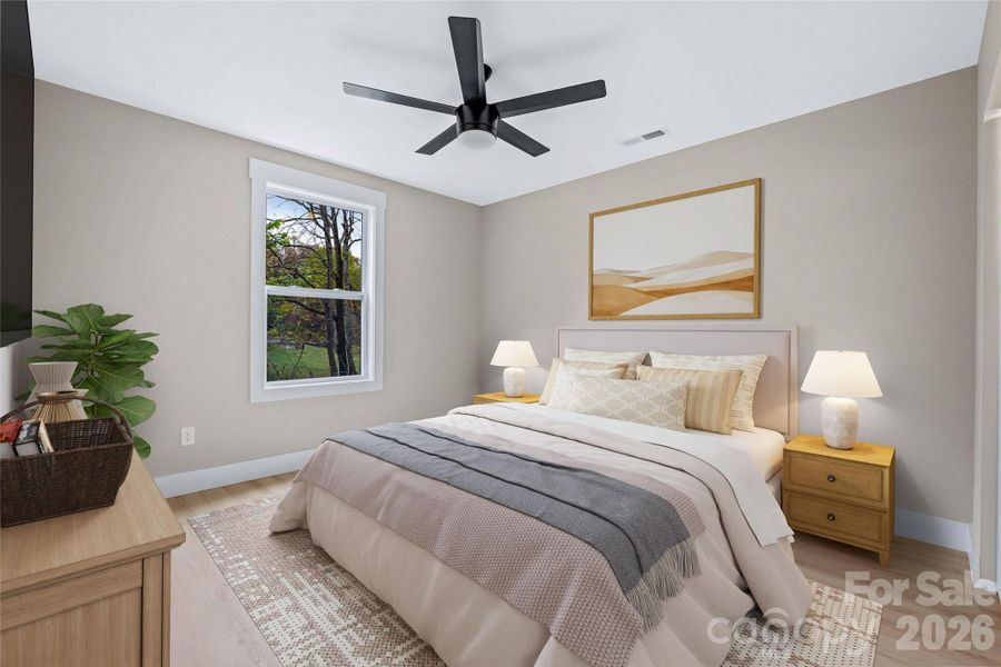 Furnished interior view inside a new home in , Canton (Image 16).