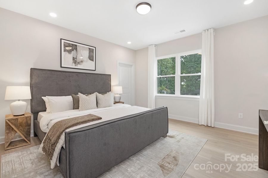 Furnished interior view inside a new home in , Charlotte (Image 8).