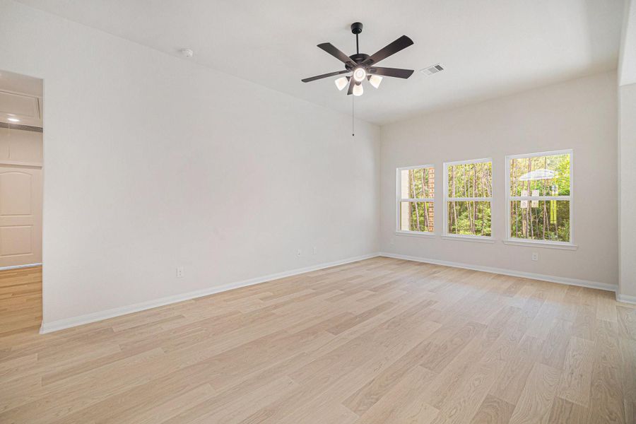 Spacious, unfurnished interior of a new home in Rose Hill Estates, Willis (Image 17). Spacious, unfurnished interior of a new home in Rose Hill Estates, Willis (Image 17).