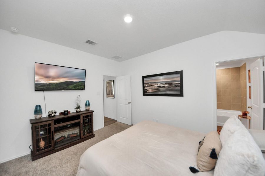 Furnished interior view inside a new home in , Spring (Image 19).