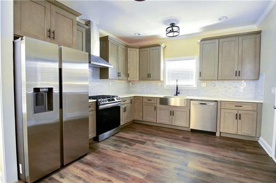 Furnished interior view inside a new home in , Riverdale (Image 3). Furnished interior view inside a new home in , Riverdale (Image 3).