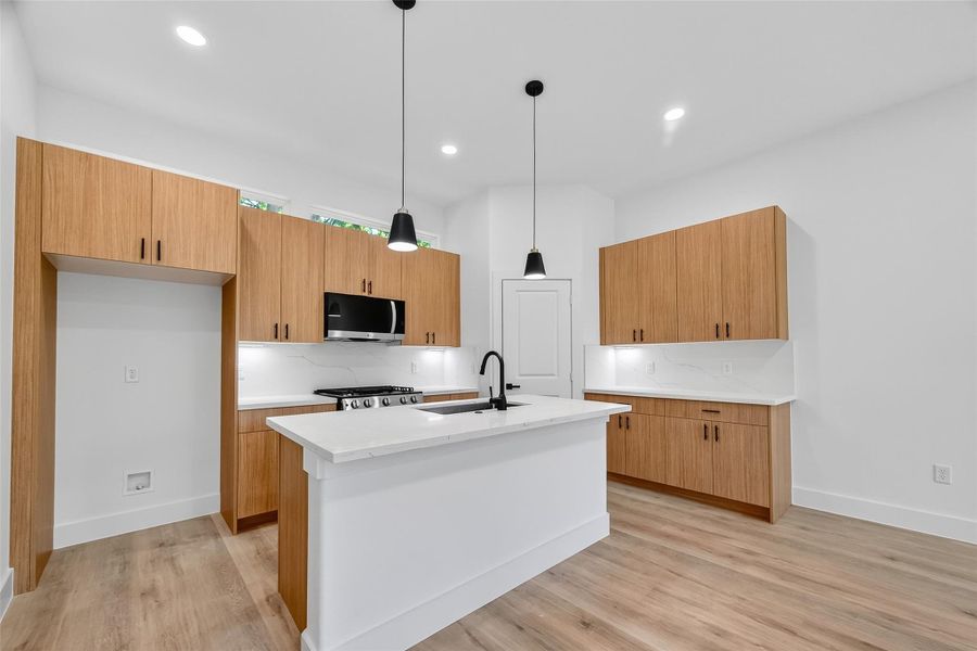 Furnished interior view inside a new home in , Houston (Image 8).