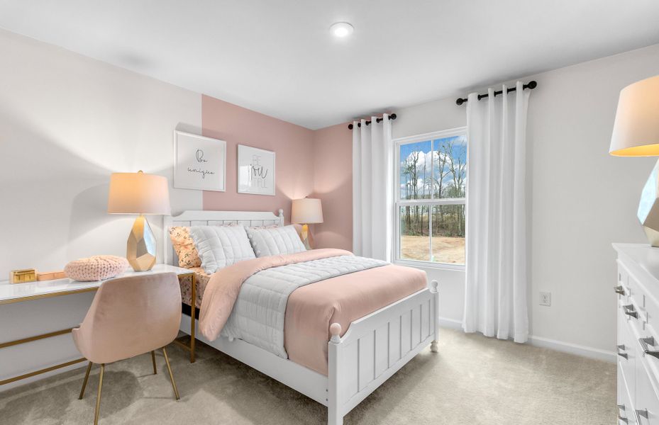 Furnished interior view inside a new home in Carpenter Falls, Durham (Image 20).