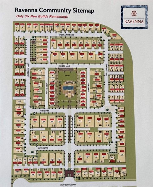 Don’t wait to schedule your private tour. Only six new homes remain! Don’t wait to schedule your private tour. Only six new homes remain!