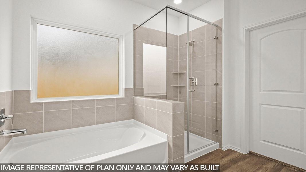 Furnished interior view inside a new home in Cypress Green, Tomball (Image 7).