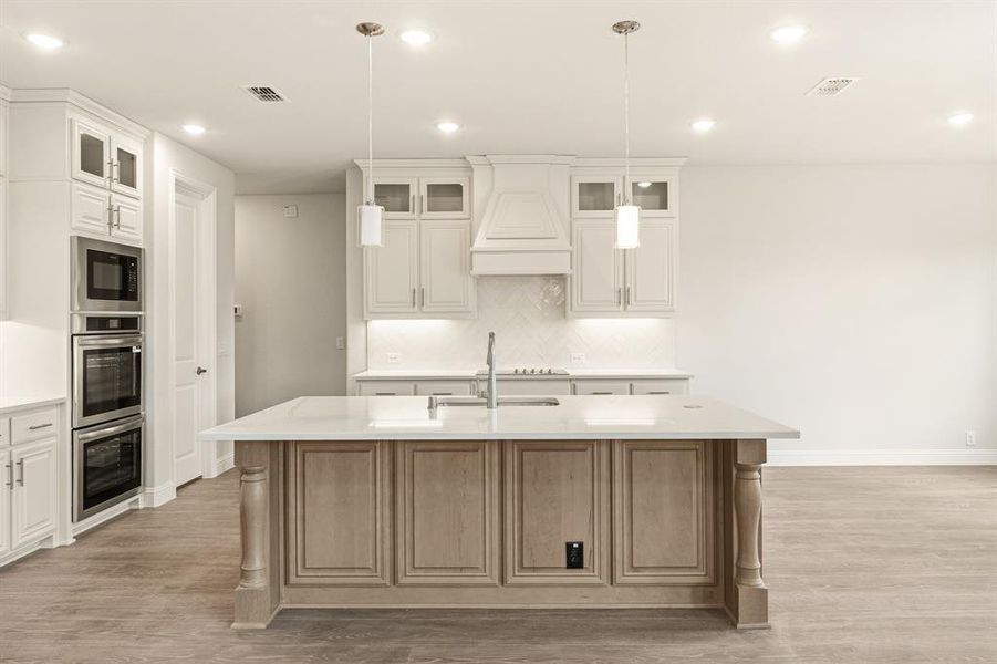 Furnished interior view inside a new home in Hayes Crossing, Midlothian (Image 20).