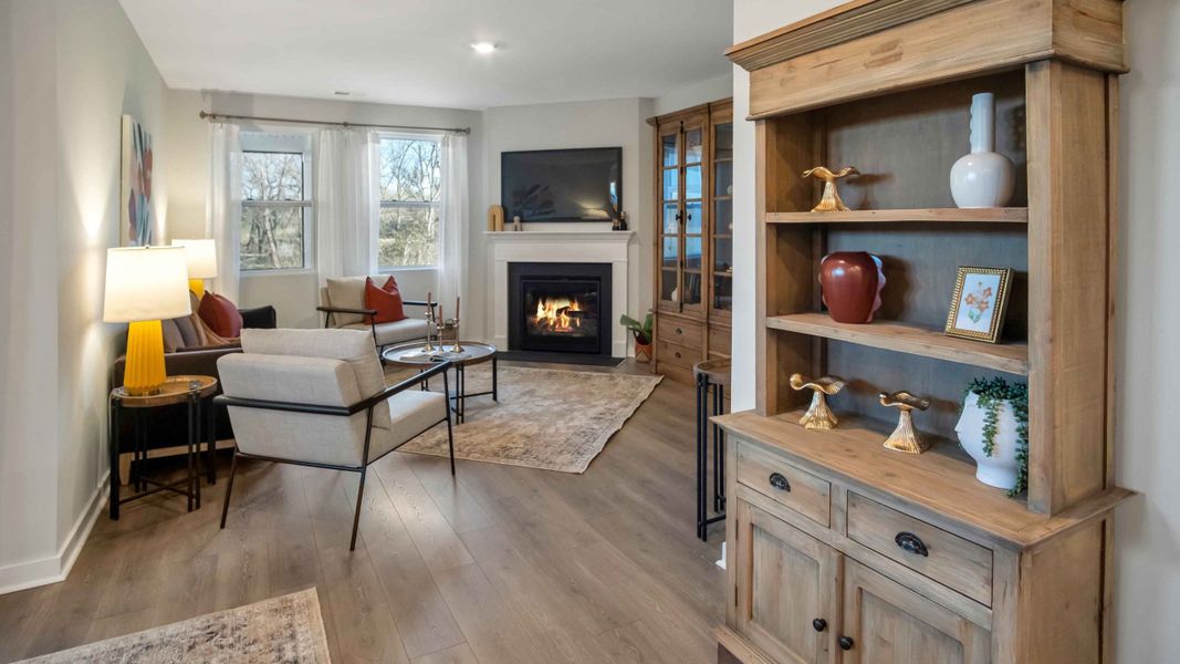 Furnished interior view inside a new home in Nexus South, Gallatin (Image 6).