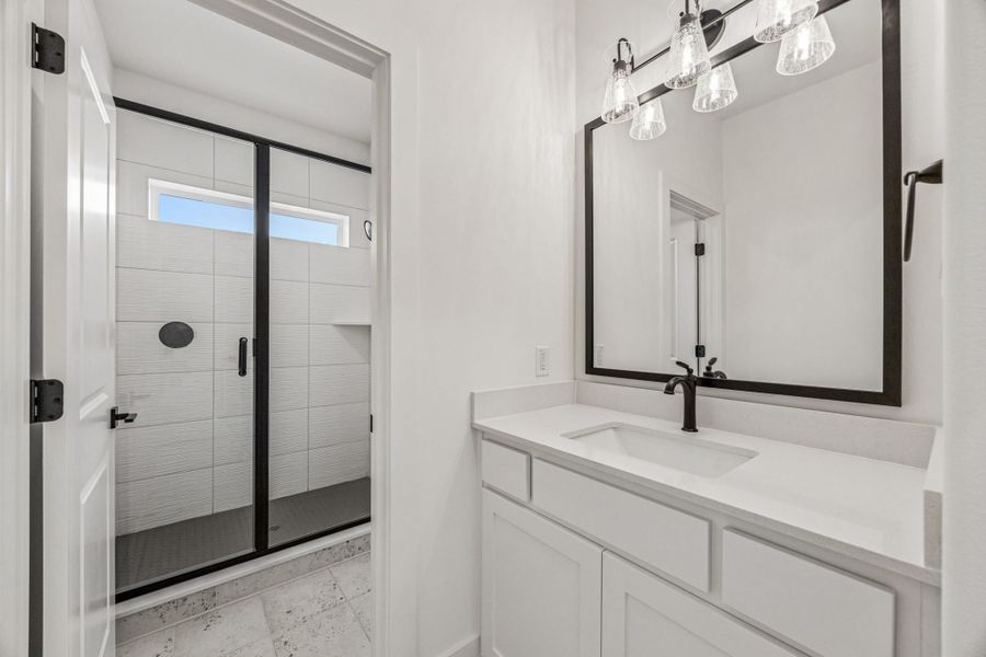 Furnished interior view inside a new home in The Parks at Wilson Creek, Celina (Image 12).