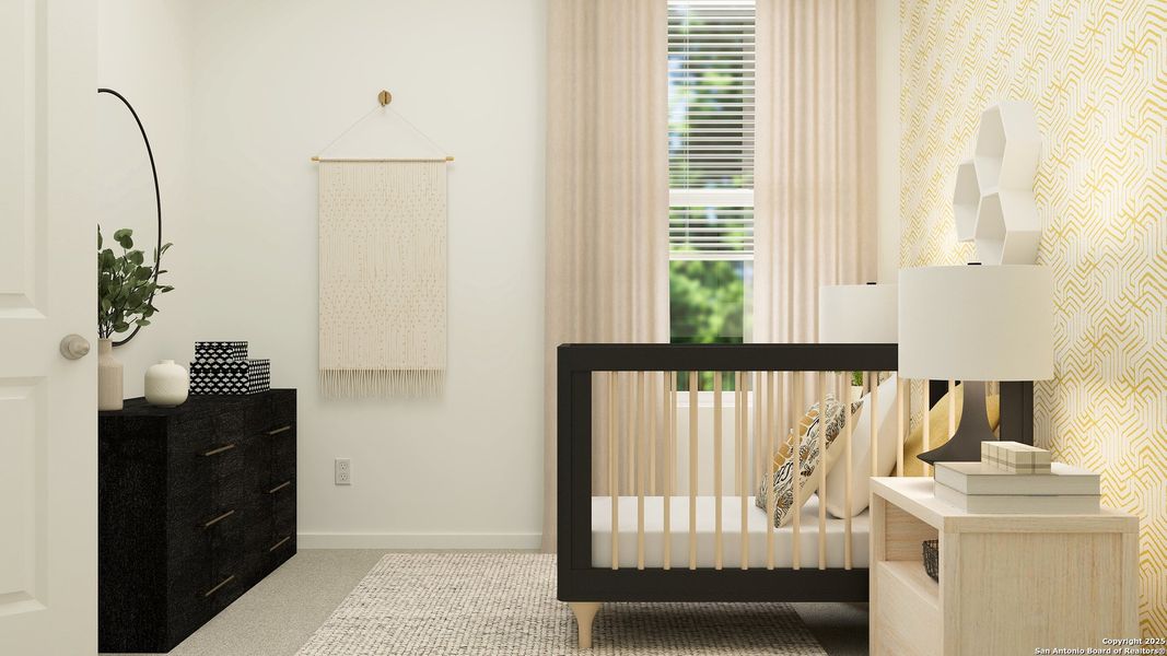 Furnished interior view inside a new home in Morgan Meadows, San Antonio (Image 11).