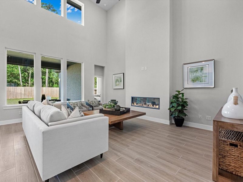 Furnished interior view inside a new home in Clopton Farms, Montgomery (Image 11).