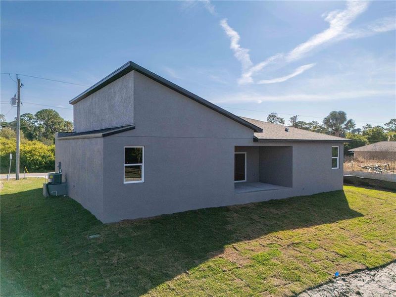 Exterior details and patio area of a home in , Port Charlotte (Image 31). Exterior details and patio area of a home in , Port Charlotte (Image 31).