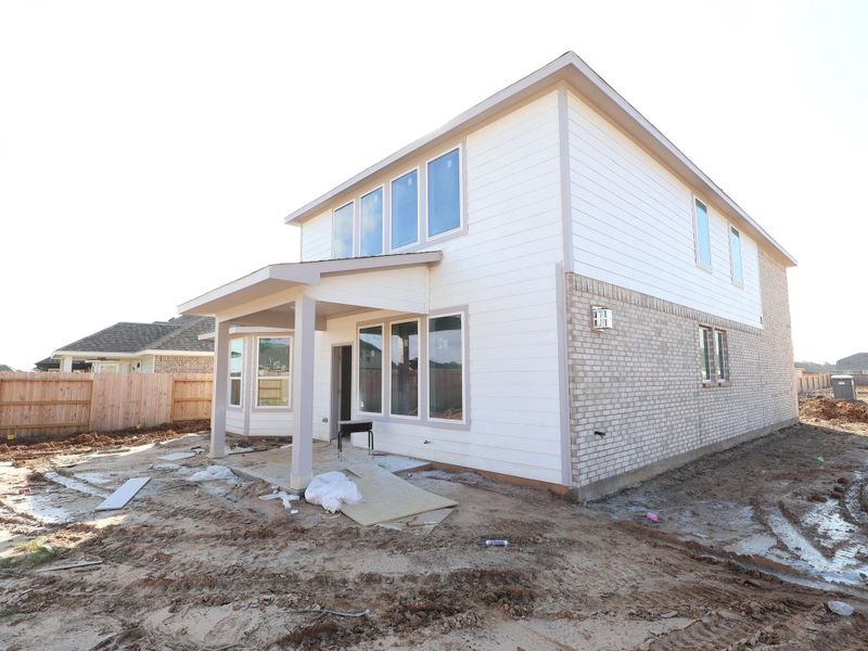 In-progress construction of a new home in Sorella, Tomball, TX (Image 7).