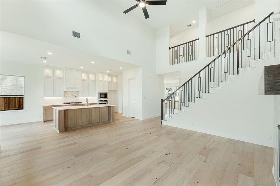 Furnished interior view inside a new home in Mosaic, Celina (Image 10).
