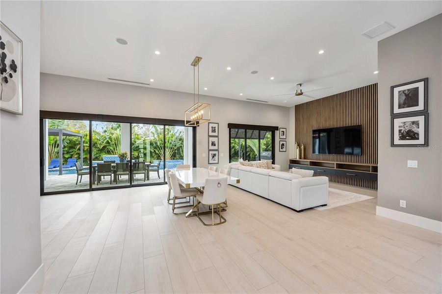 Furnished interior view inside a new home in , Sarasota (Image 12).