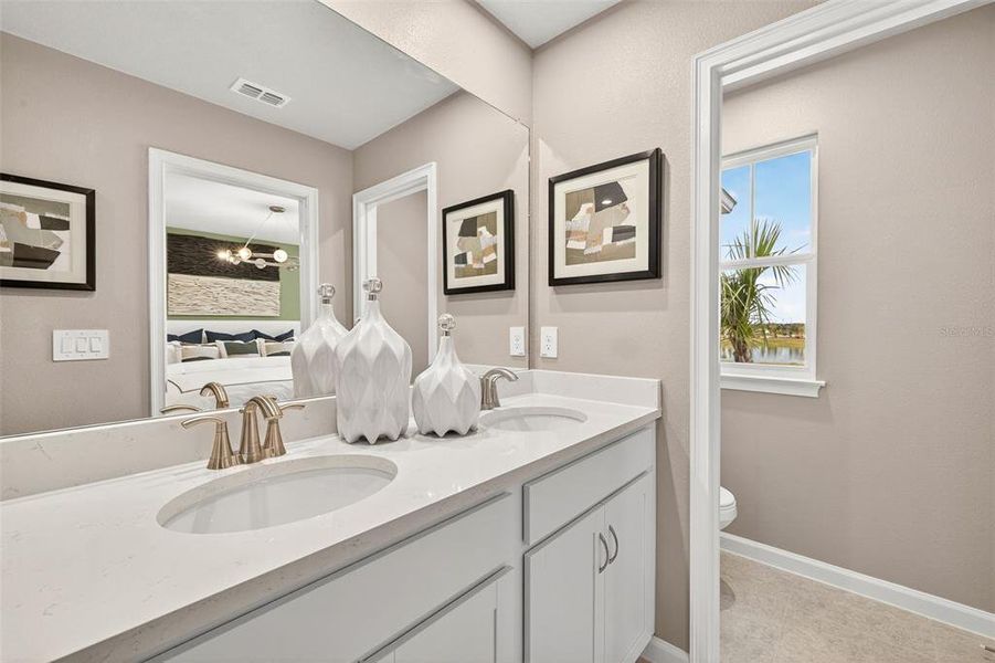 Furnished interior view inside a new home in Crosswind Ranch, Parrish (Image 9).