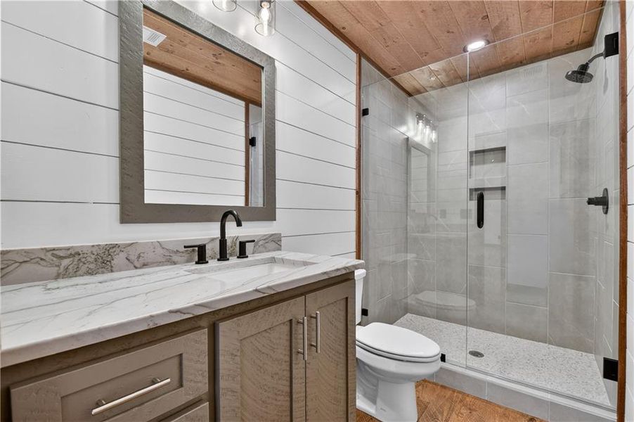 Furnished interior view inside a new home in , Ellijay (Image 13).