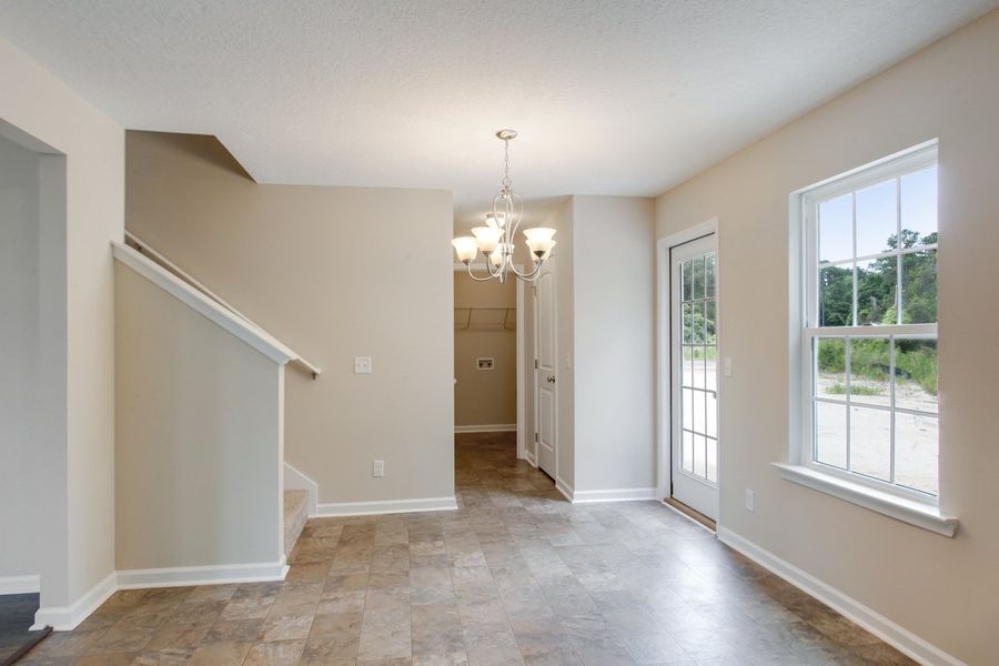 Representative unfurnished interior of a home built from the The Pamona by RTS Homes in Grand Reserve, Hinesville (Image 13).