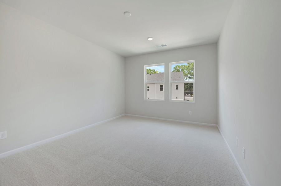Spacious, unfurnished interior of a new home in Amplitude, Charlotte (Image 26). Spacious, unfurnished interior of a new home in Amplitude, Charlotte (Image 26).