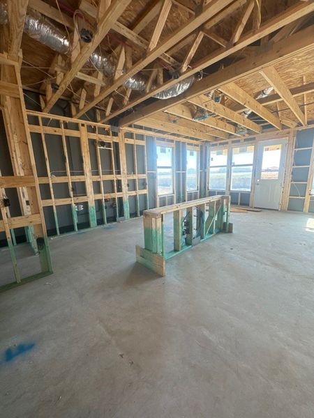 In-progress construction of a new home in Cedar Ridge Estates, Anna, TX (Image 7).