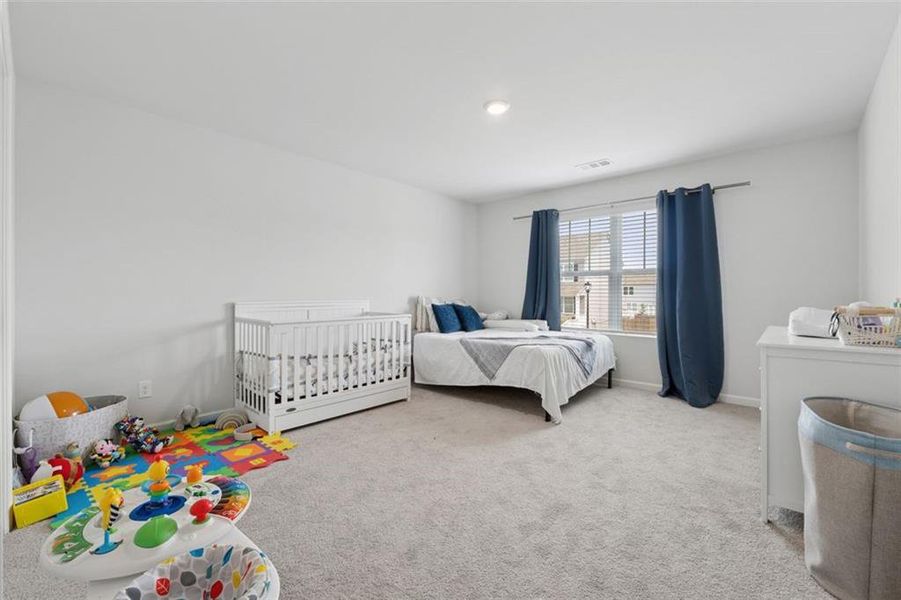 Furnished interior view inside a new home in Etowah Preserve, Dawsonville (Image 11).