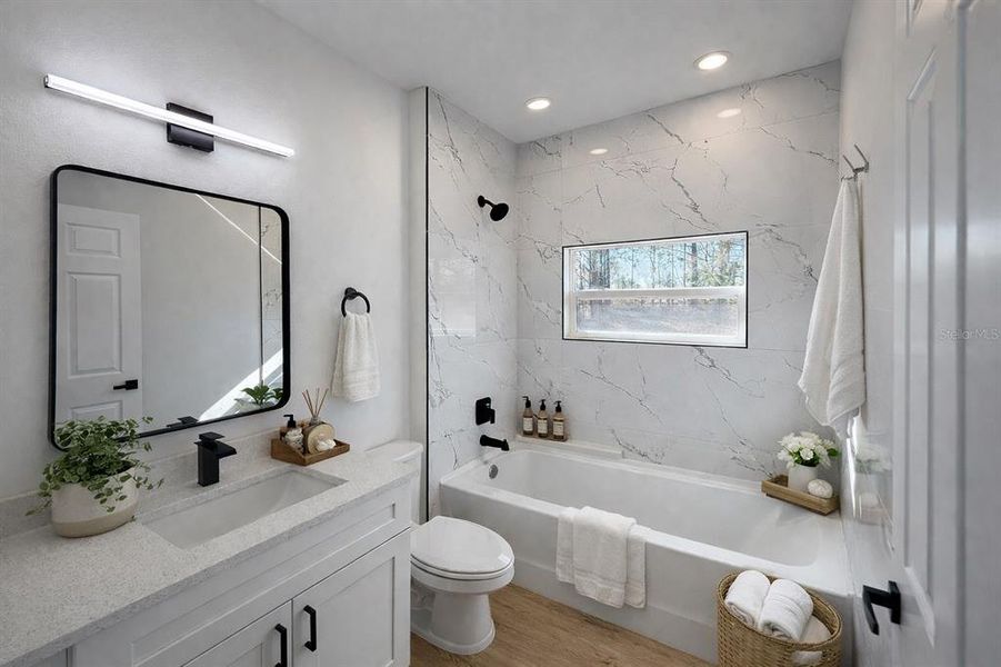 Furnished interior view inside a new home in , Citrus Springs (Image 12).