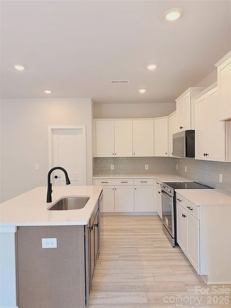 Furnished interior view inside a new home in Crystal Village, Albemarle (Image 4).