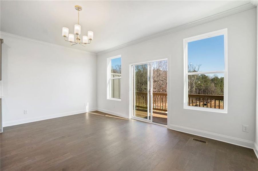 Spacious, unfurnished interior of a new home in , Sugar Hill (Image 26). Spacious, unfurnished interior of a new home in , Sugar Hill (Image 26).