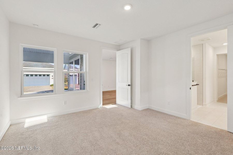 Spacious, unfurnished interior of a new home in Brookside at Shearwater, St. Augustine (Image 46).