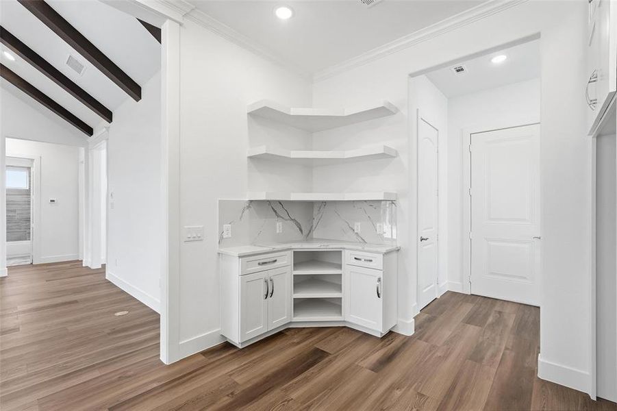 Furnished interior view inside a new home in , Commerce (Image 10).