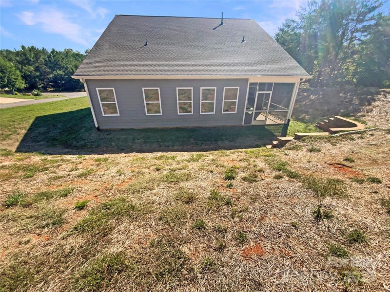 Exterior details and patio area of a home in Edgewater, Lancaster (Image 3).