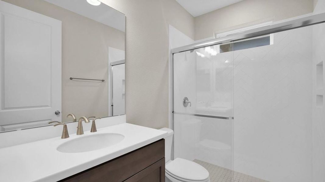 Representative unfurnished interior of a home built from the The Fanning by Providence Homes (Florida) in Reflections at Nocatee, Nocatee (Image 17).