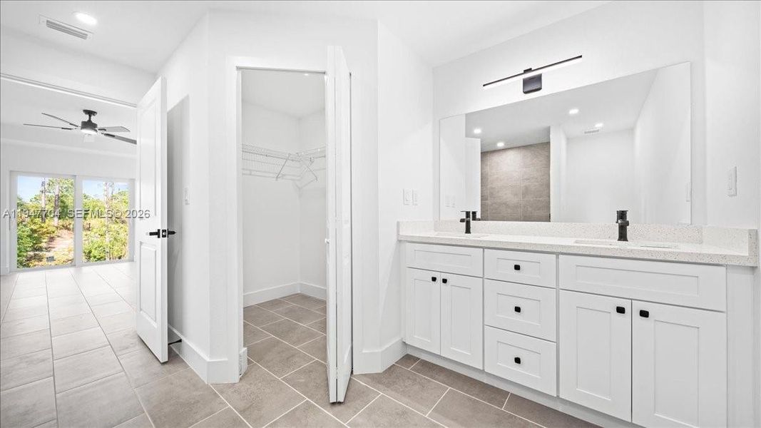 Furnished interior view inside a new home in , Cape Coral (Image 10).